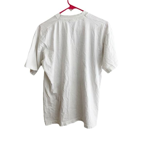 Vintage ‘96 Alaska Native White Wolf Single Stitch Fruit of the Loom T-Shirt - Picture 4 of 4